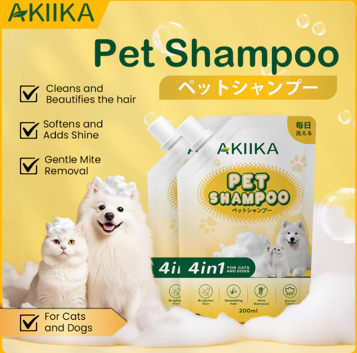 AKIIKA™ 4in1 Pet Shampoo 200ml