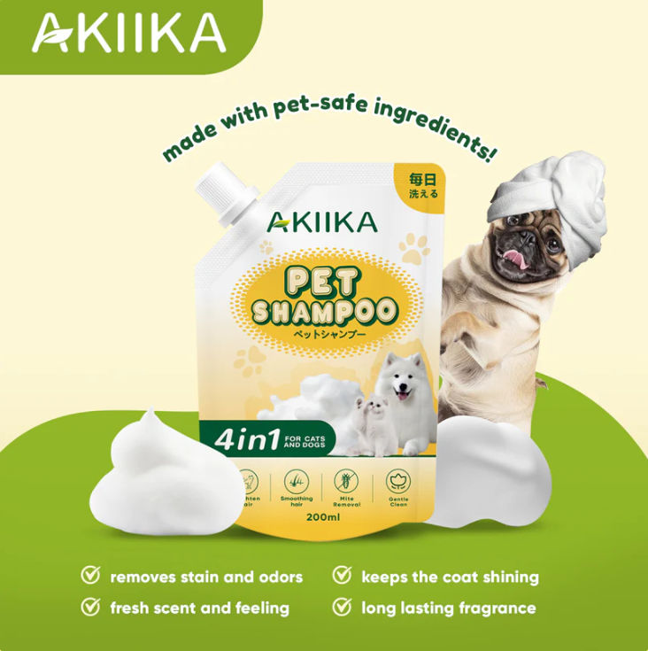 AKIIKA™ 4in1 Pet Shampoo 200ml