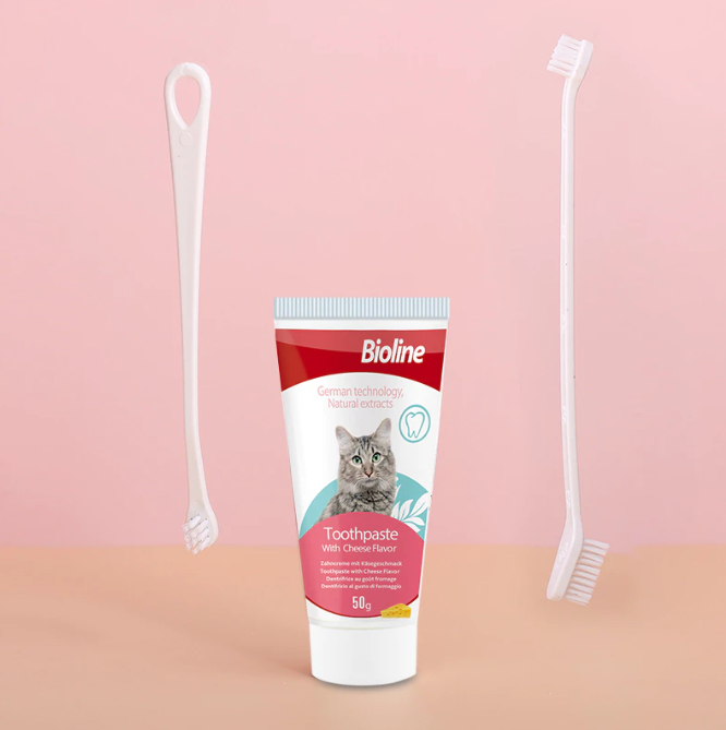 Bioline™ Dental Hygiene Set for Cats