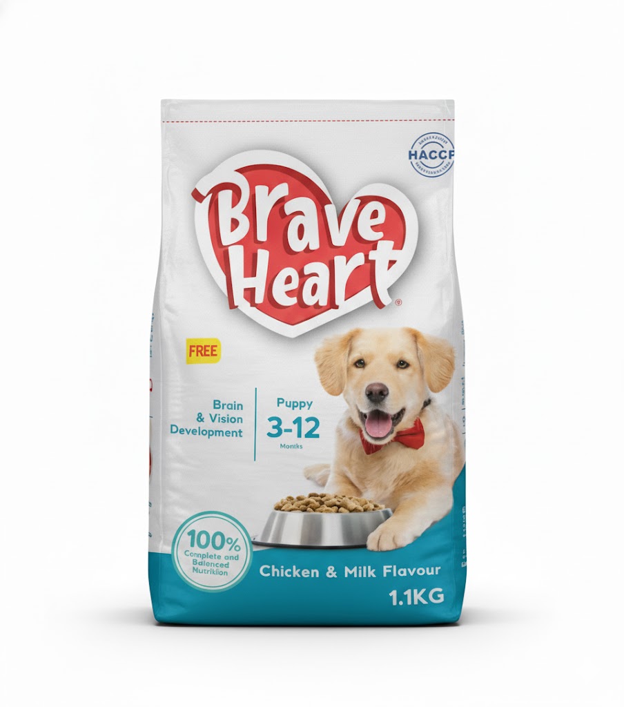 Brave Heart Puppy Dog Food