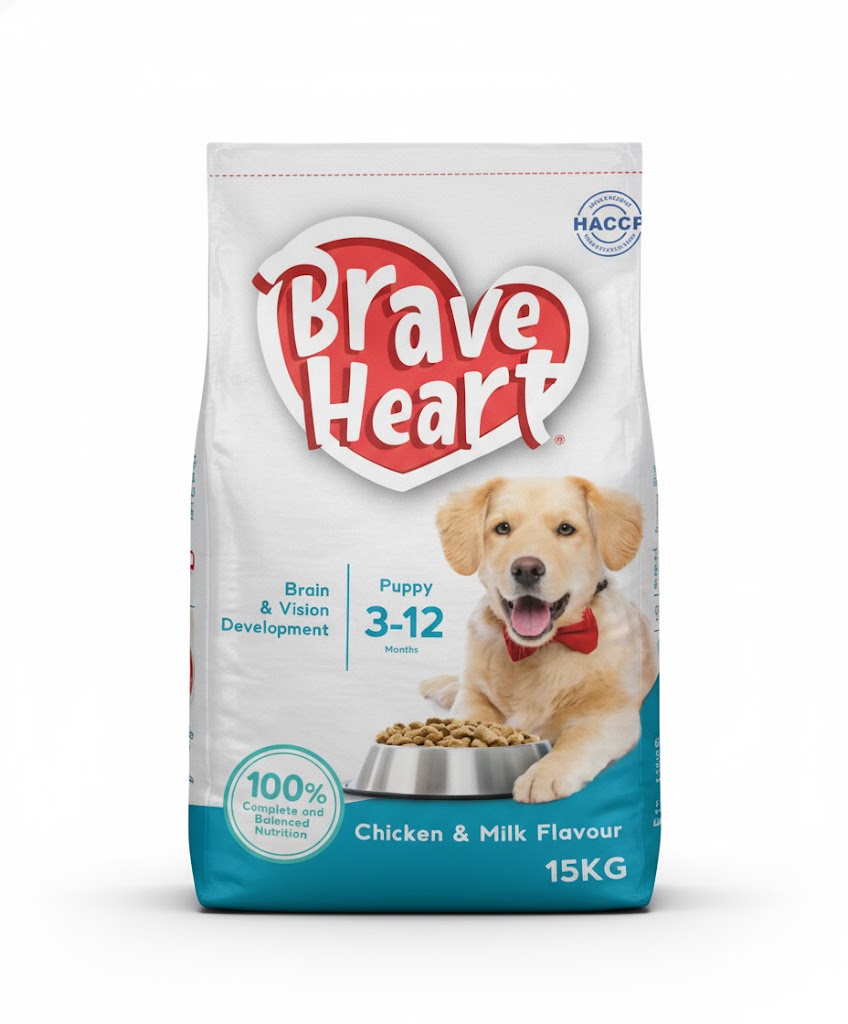 Brave Heart Puppy Dog Food