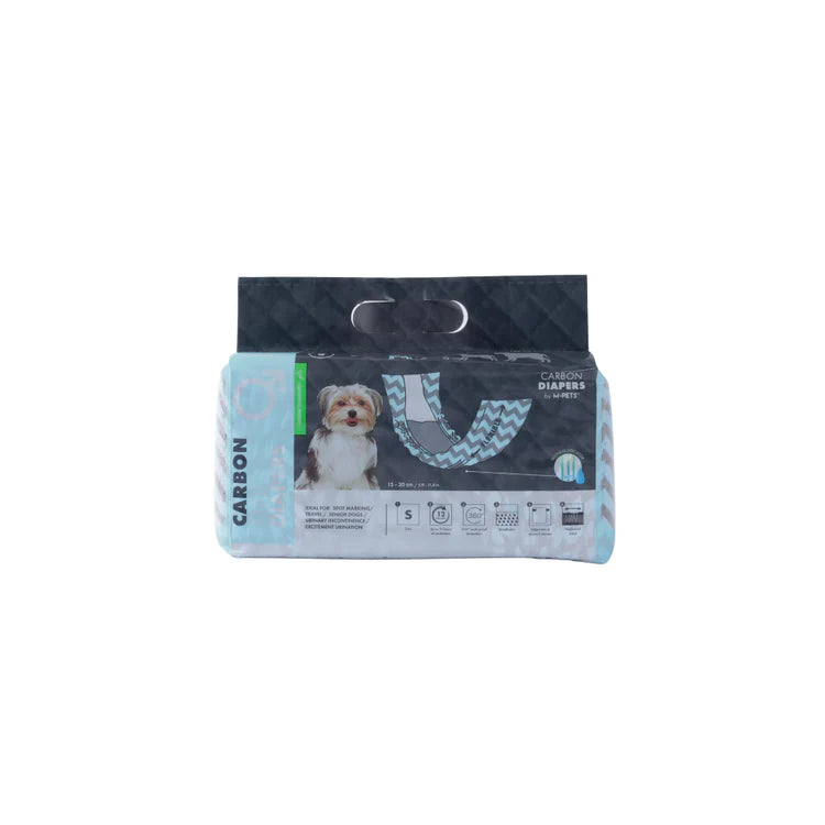 M-PETS® Carbon Dog Diaper - 15 pcs per pack