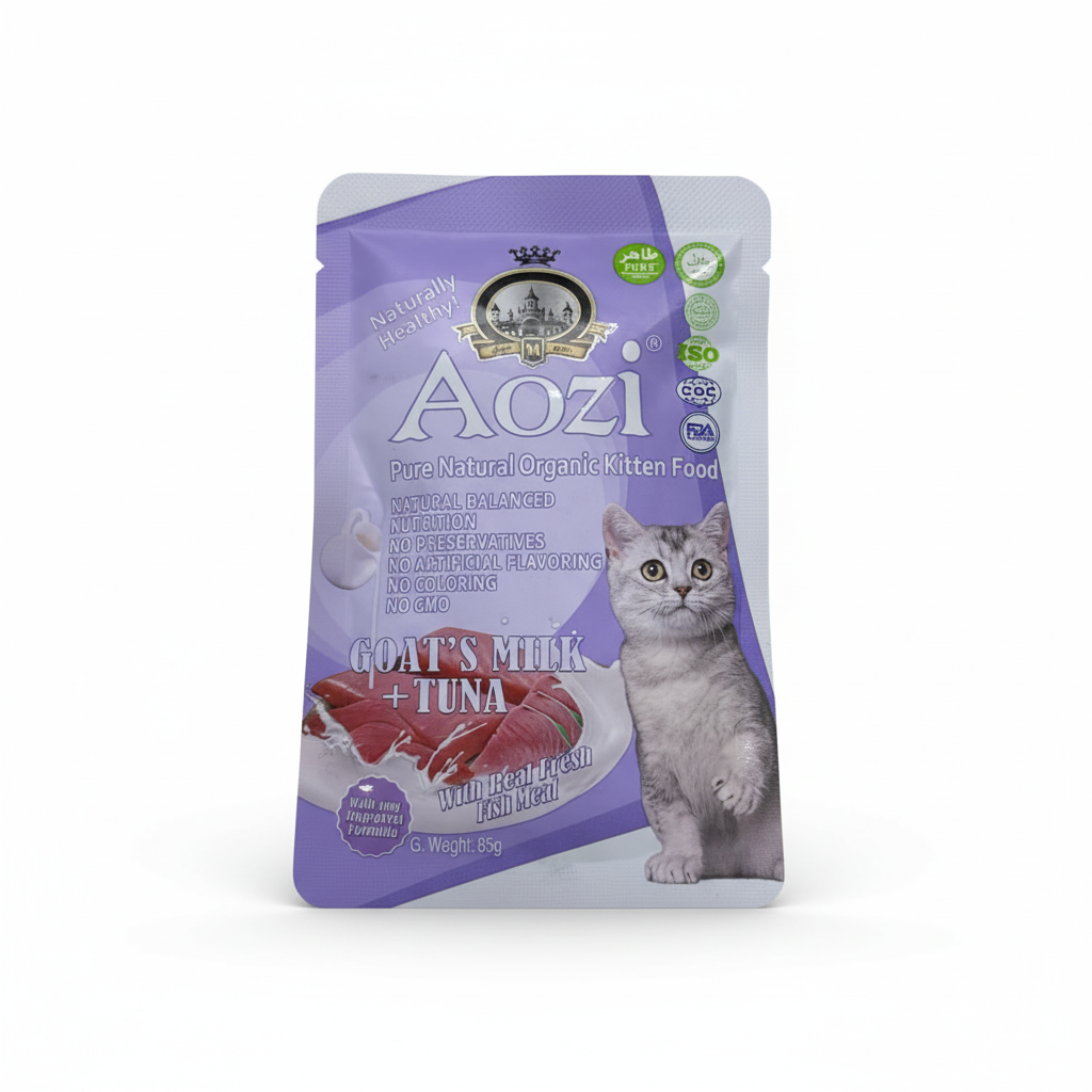 Aozi® Kitten Wet Food in Pouch – 85g