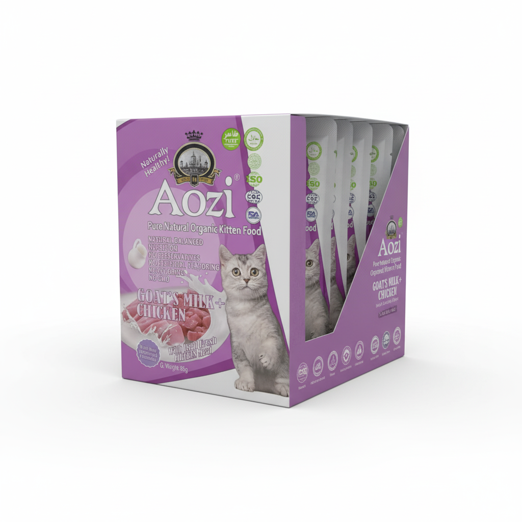 Aozi® Kitten Wet Food in Pouch – 85g