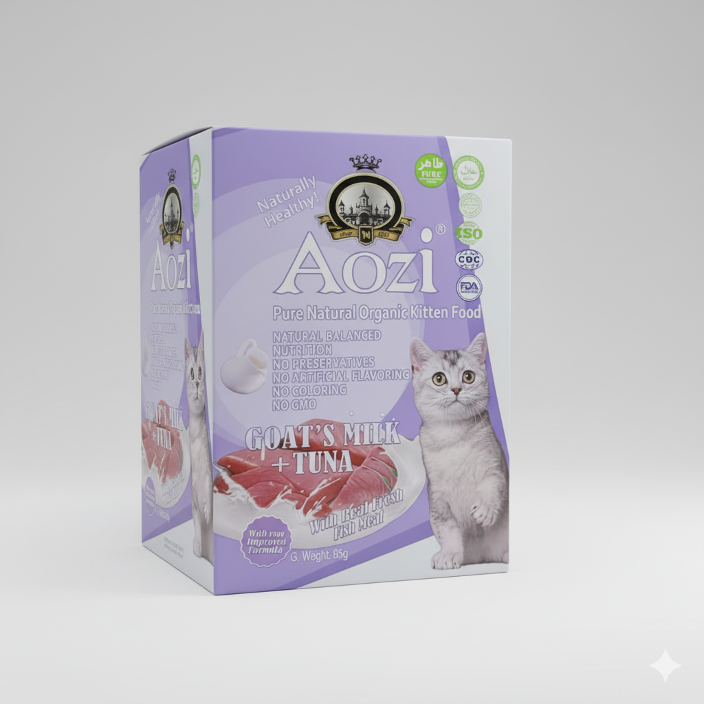 Aozi® Kitten Wet Food in Pouch – 85g