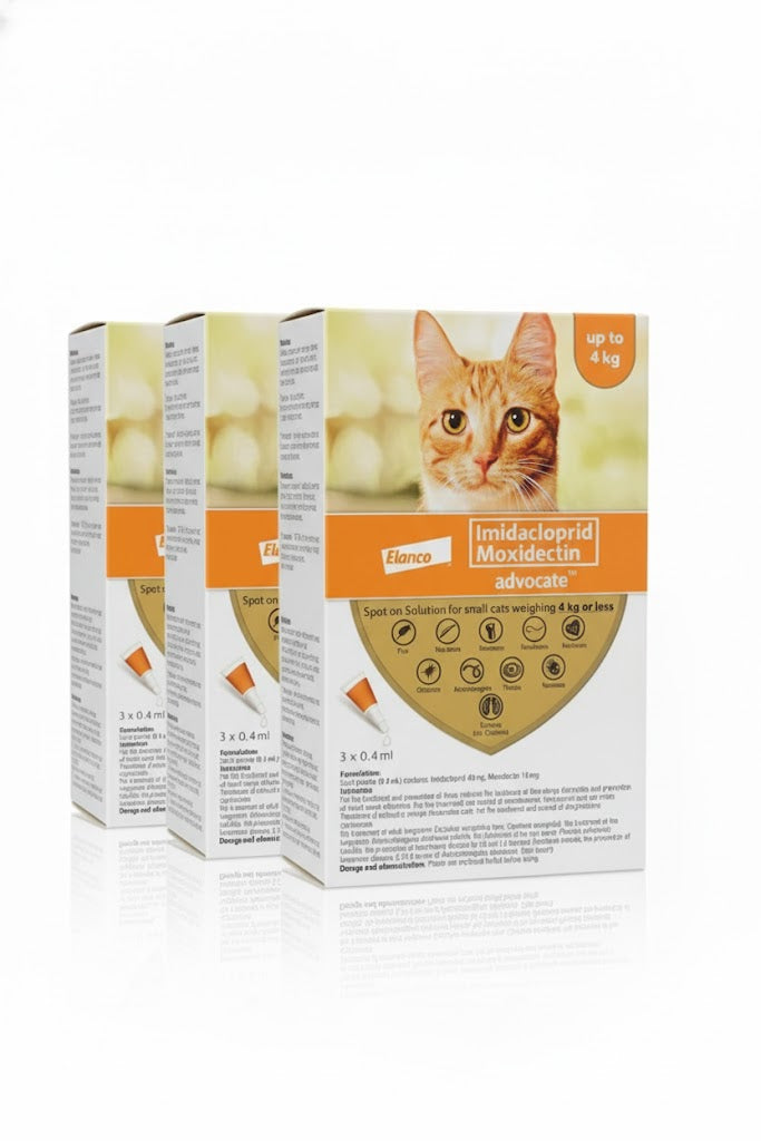 Advocate® Imidacloprid + Moxidectin (up to 4kg)