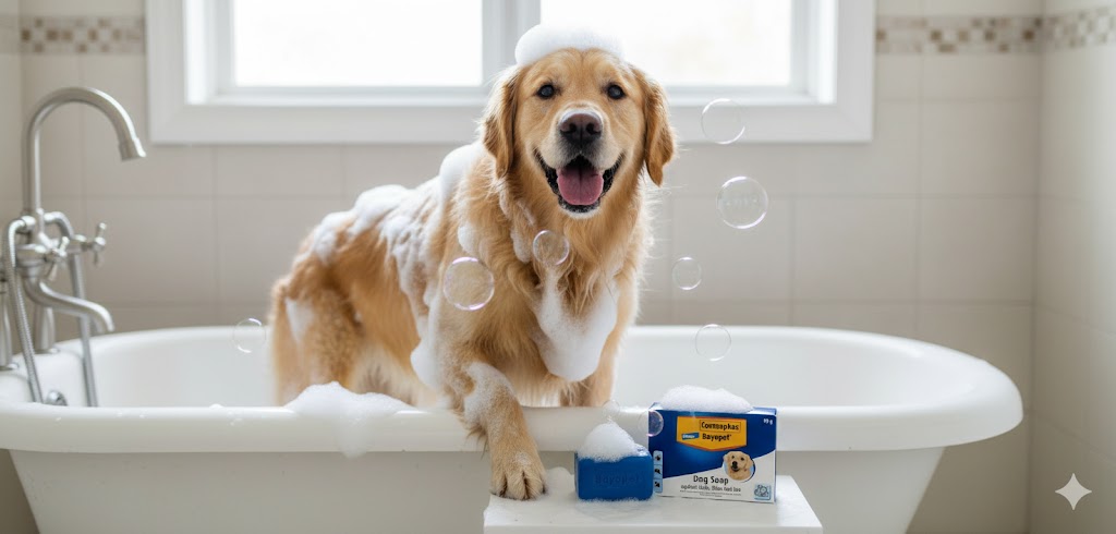 Bayopet® Anti-Tick and Flea Soap – 90g