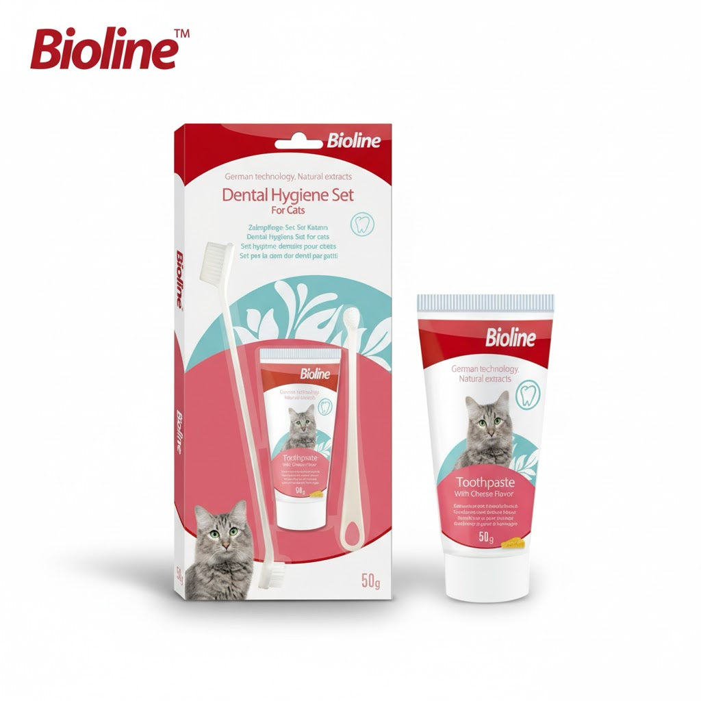Bioline™ Dental Hygiene Set for Cats