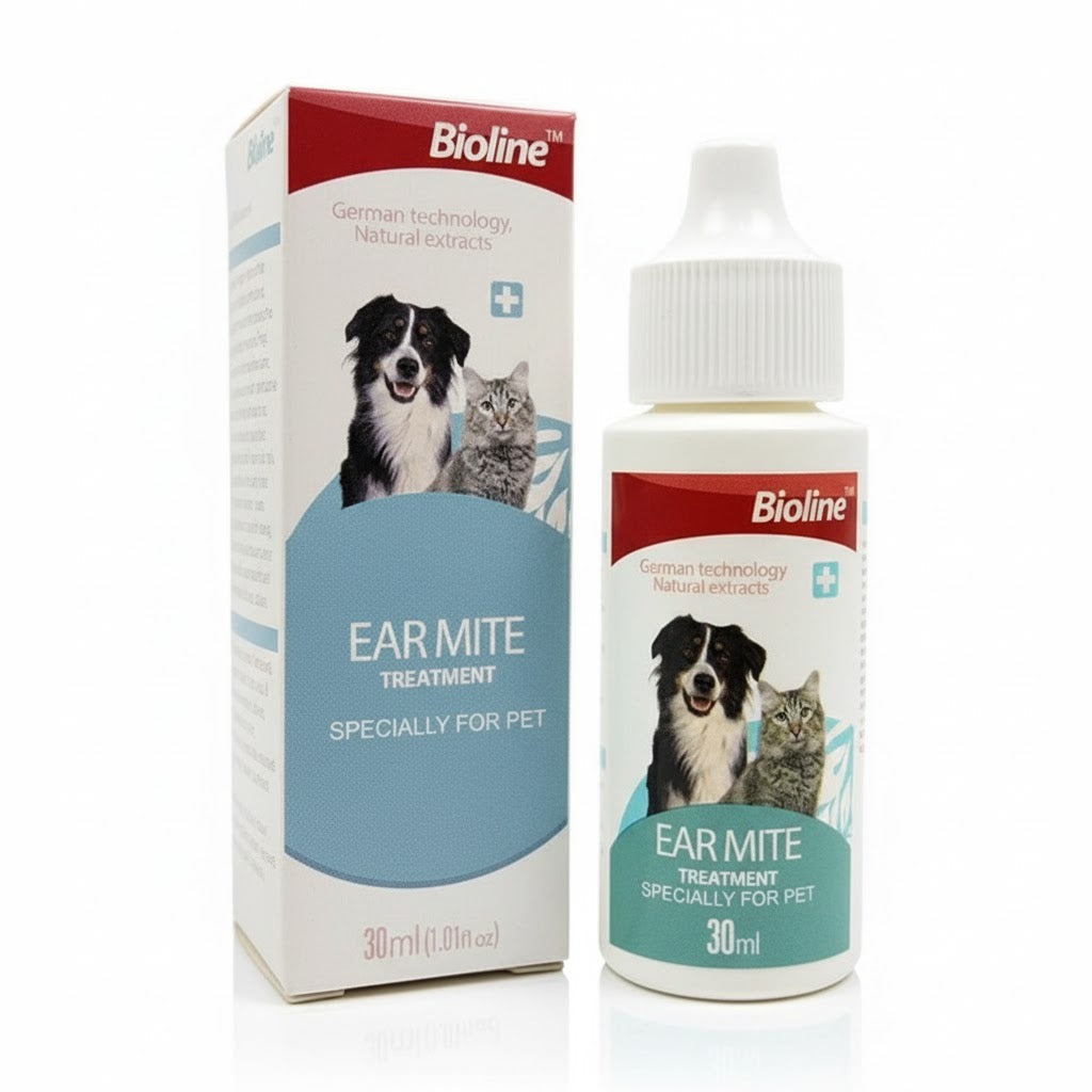 Bioline™ Ear Mite Treatment – 30ml