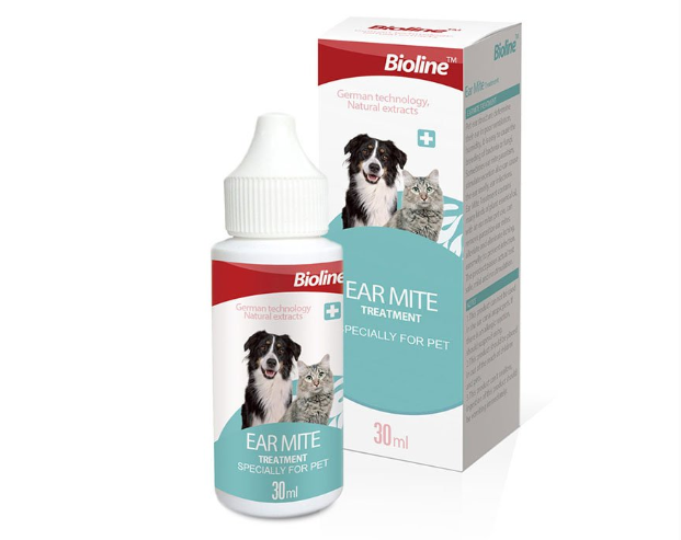 Bioline™ Ear Mite Treatment – 30ml