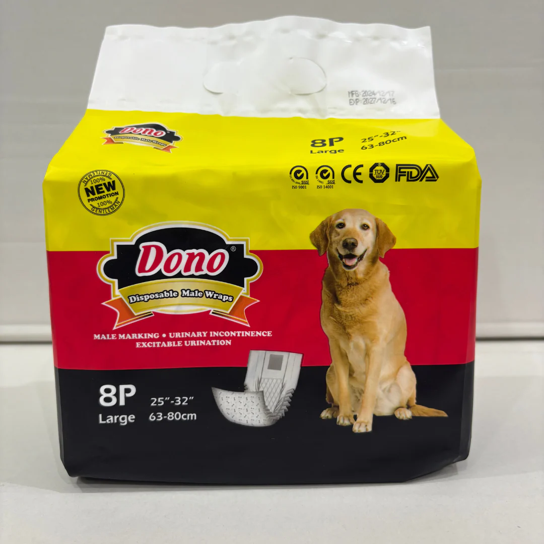 Dono Male Disposable Diaper 8 Pads (Large)