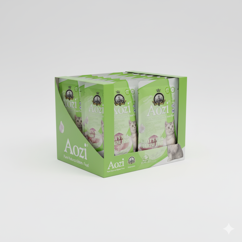 Aozi® Kitten Wet Food in Pouch – 85g