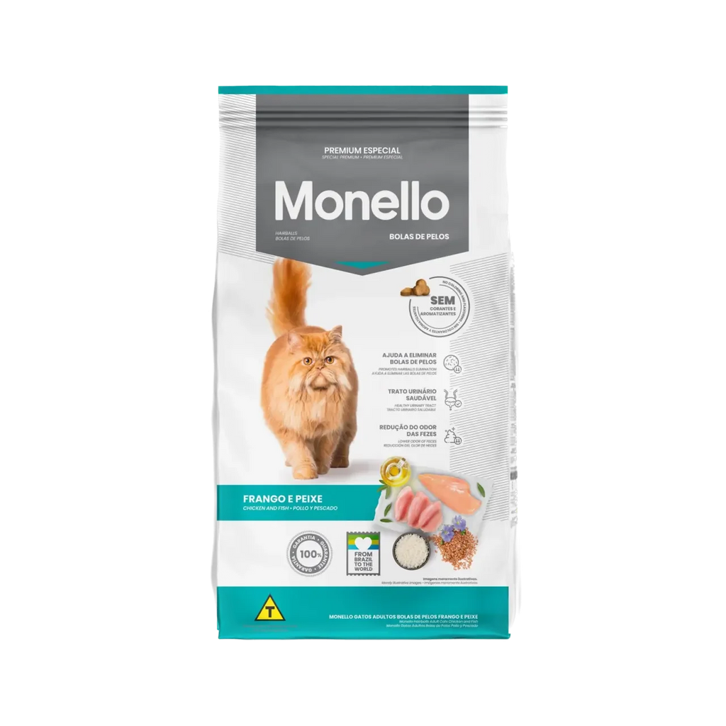 Monello Hairball Control Dry Cat Adult - 1Kg