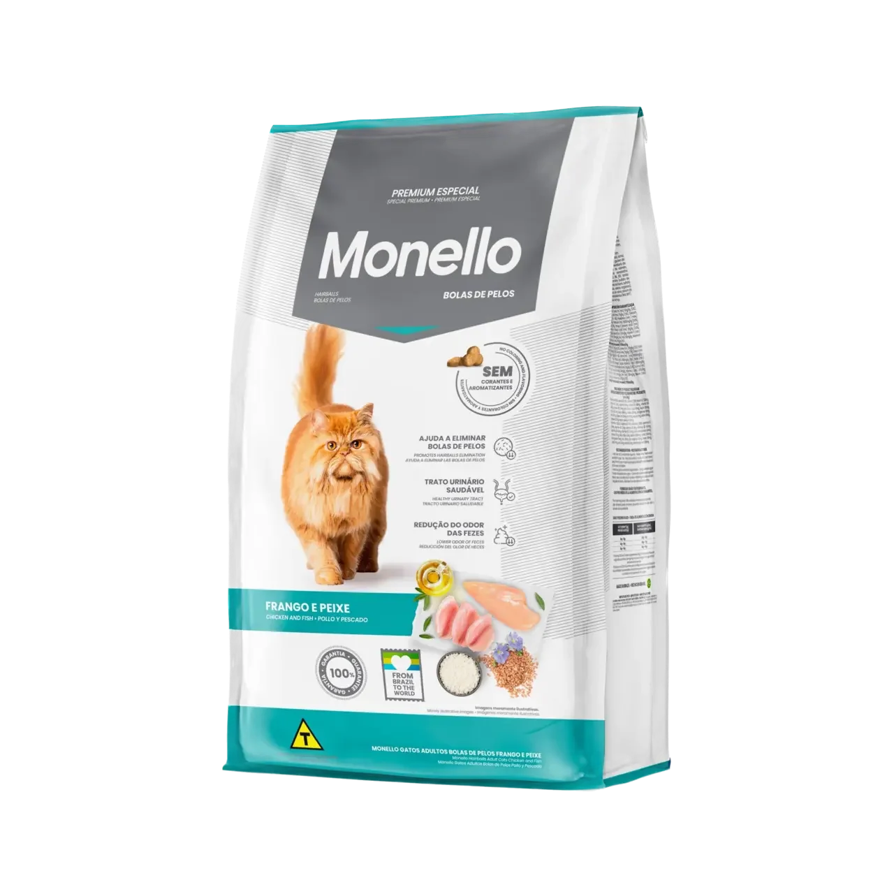 Monello Hairball Control Dry Cat Adult - 1Kg
