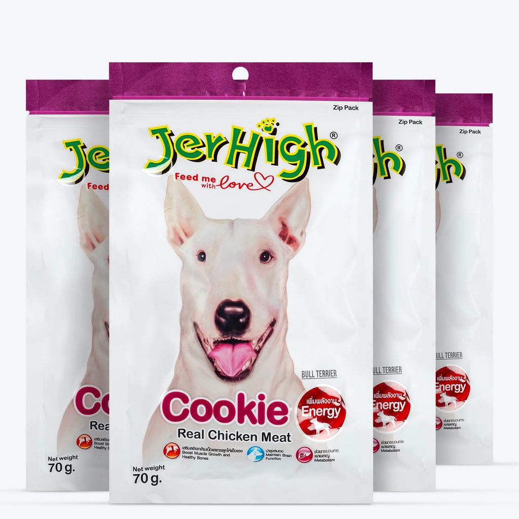 JerHigh Cookie Stick Dog Treats - 70g