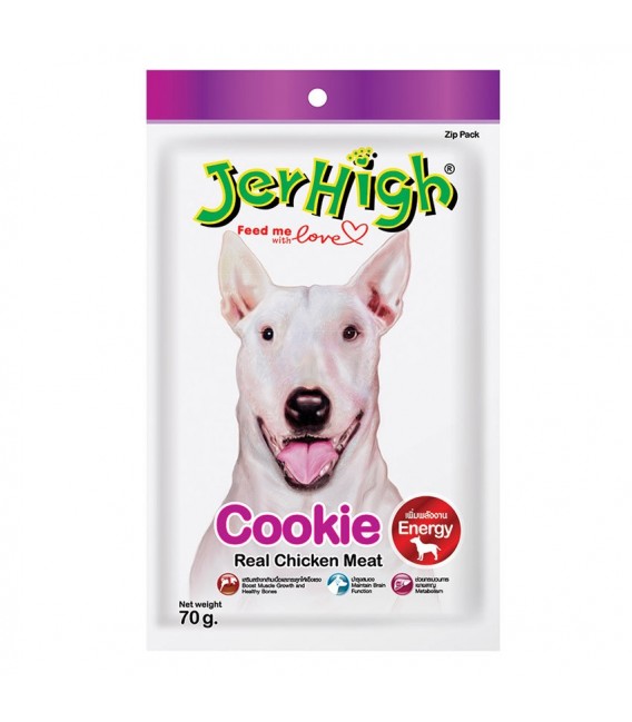 JerHigh Cookie Stick Dog Treats - 70g