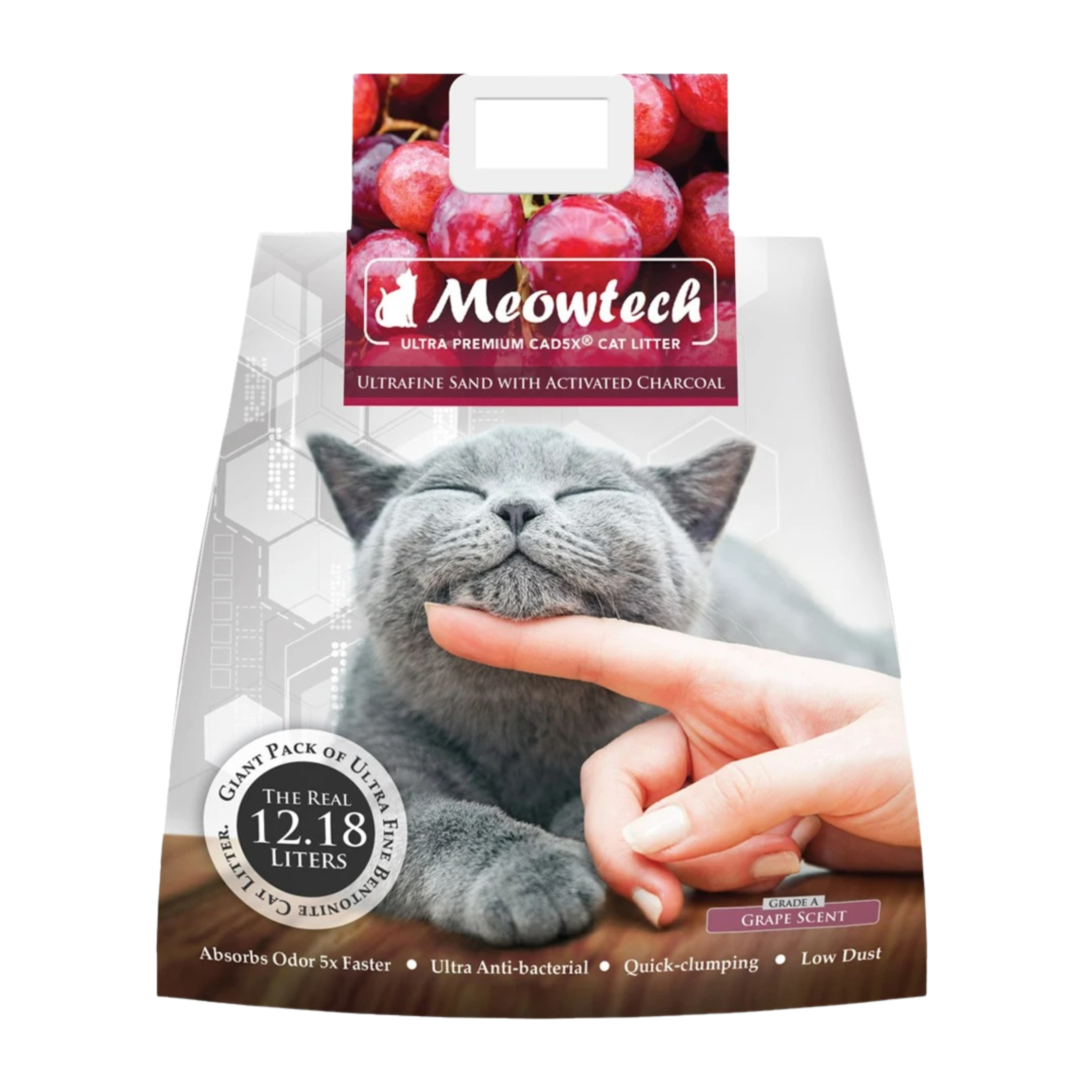 Meowtech Grape Cat Litter 12.1L
