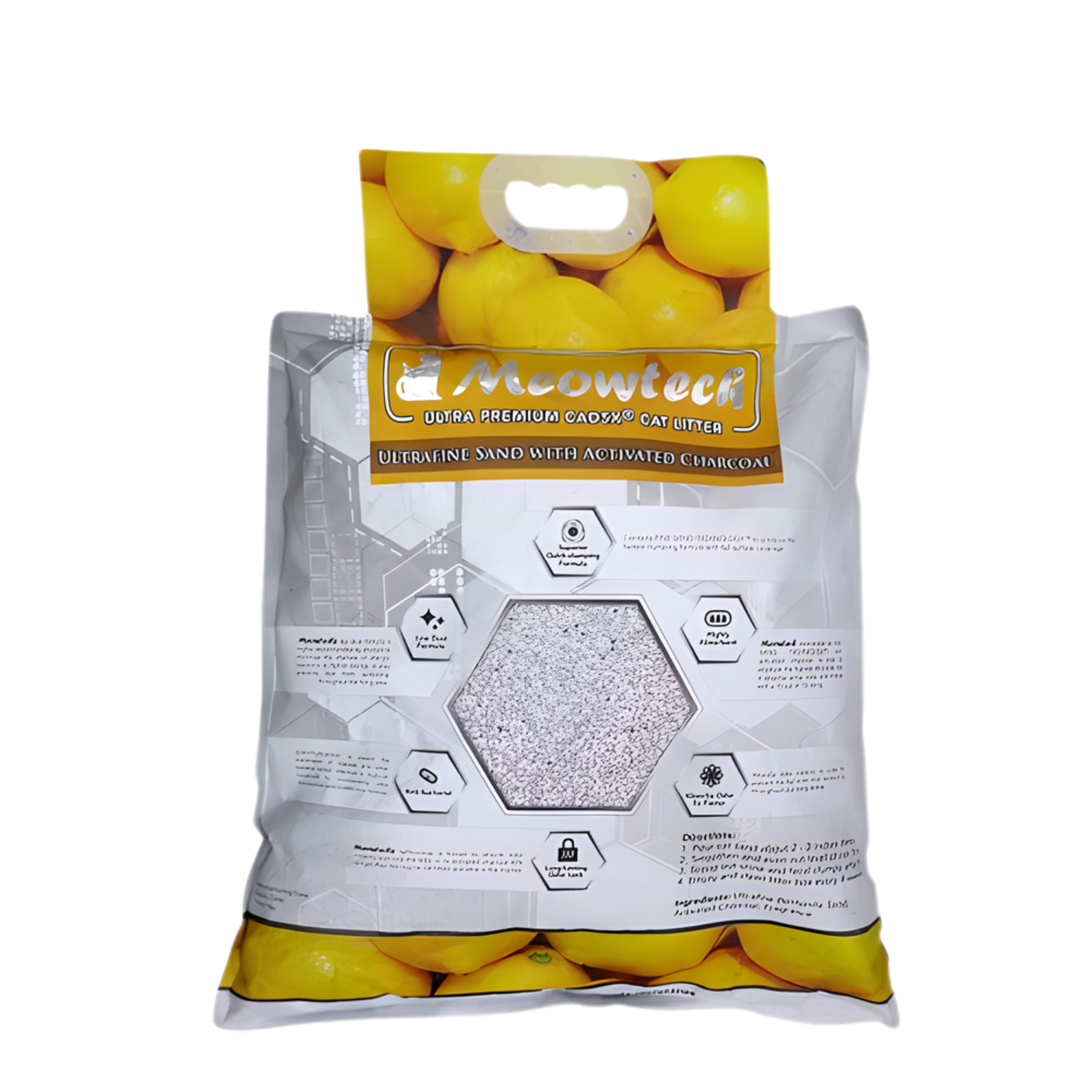 Meowtech Lemon Cat Litter 12.1L
