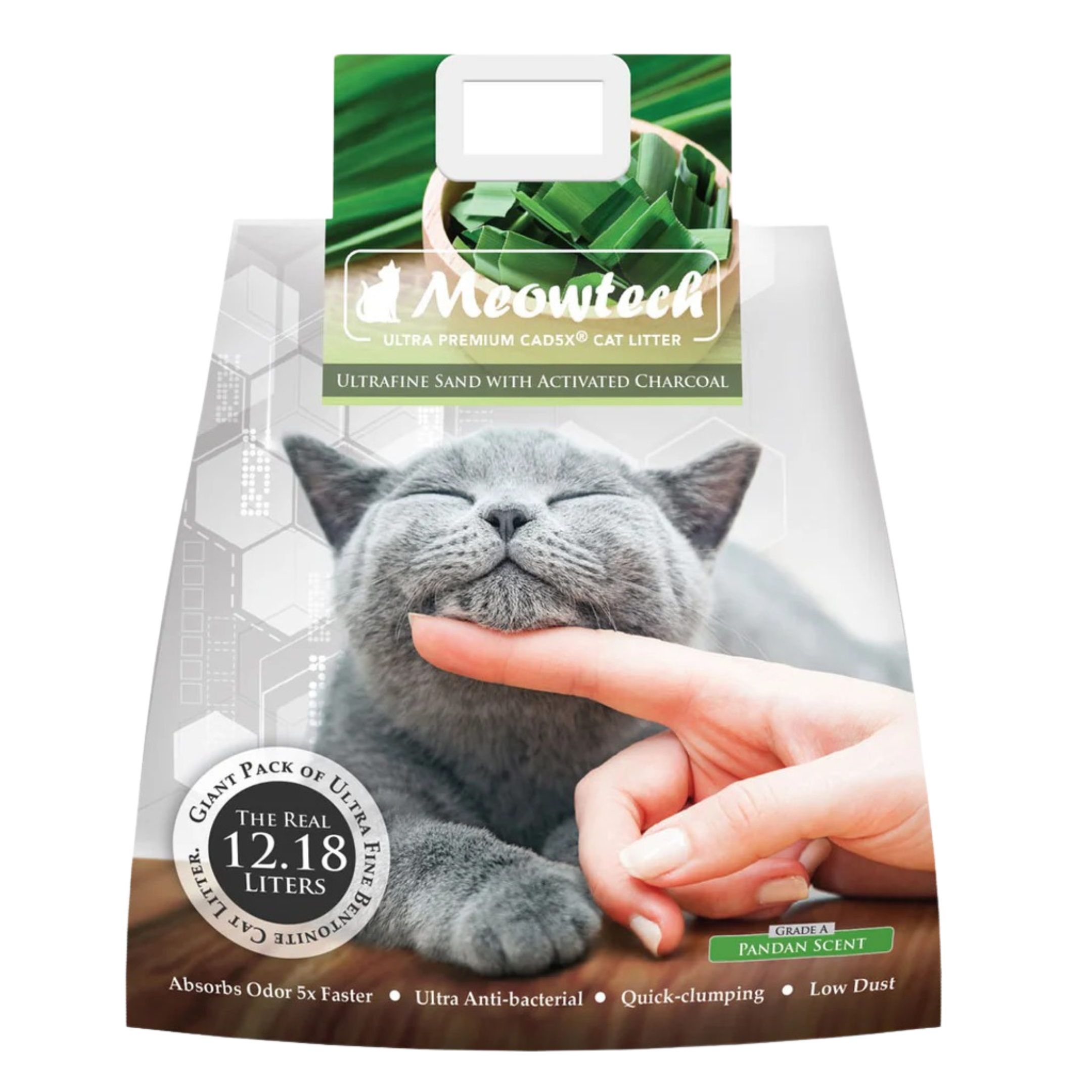Meowtech Pandan Cat Litter 12.1L