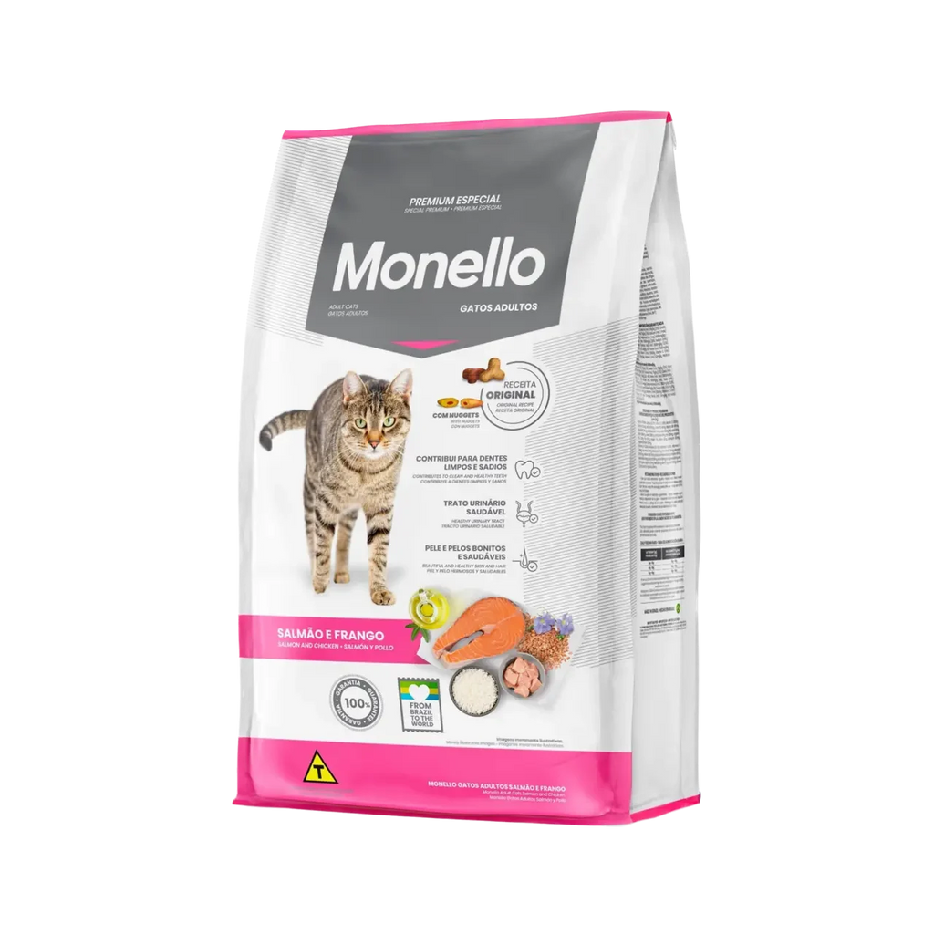 Monello Salmon and Chicken Adult Cat Food