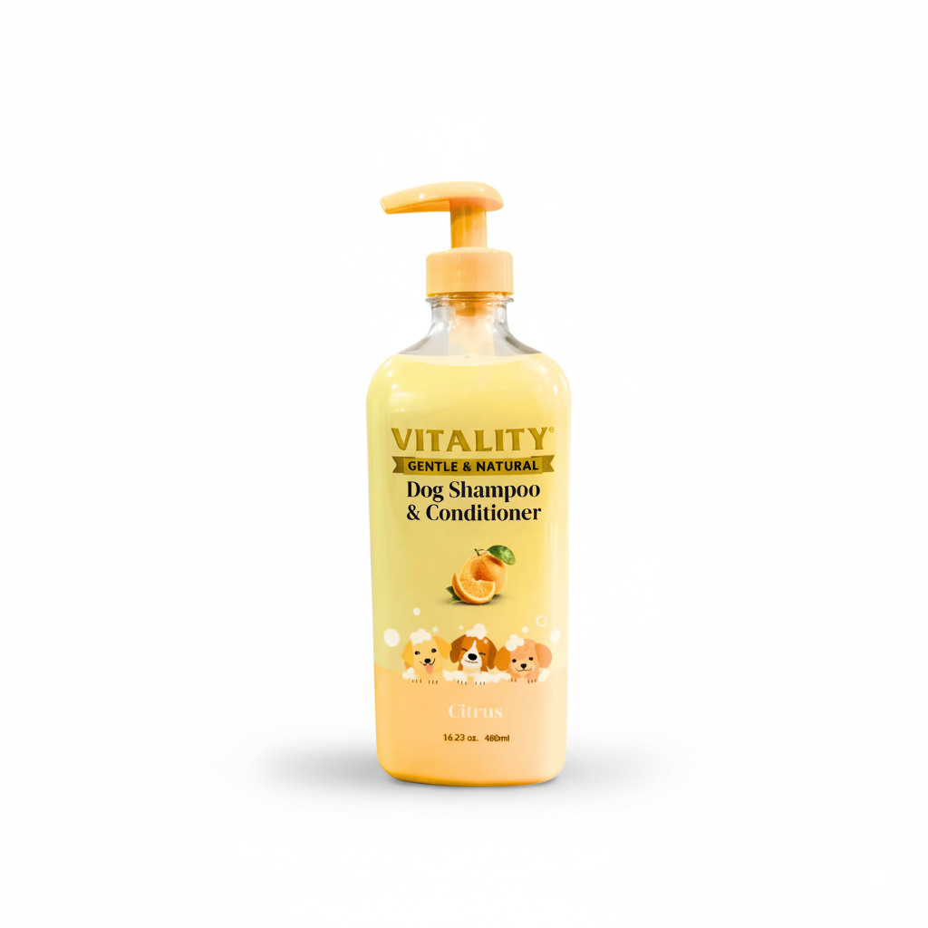 Vitality Dog Shampoo & Conditioner - 480ml