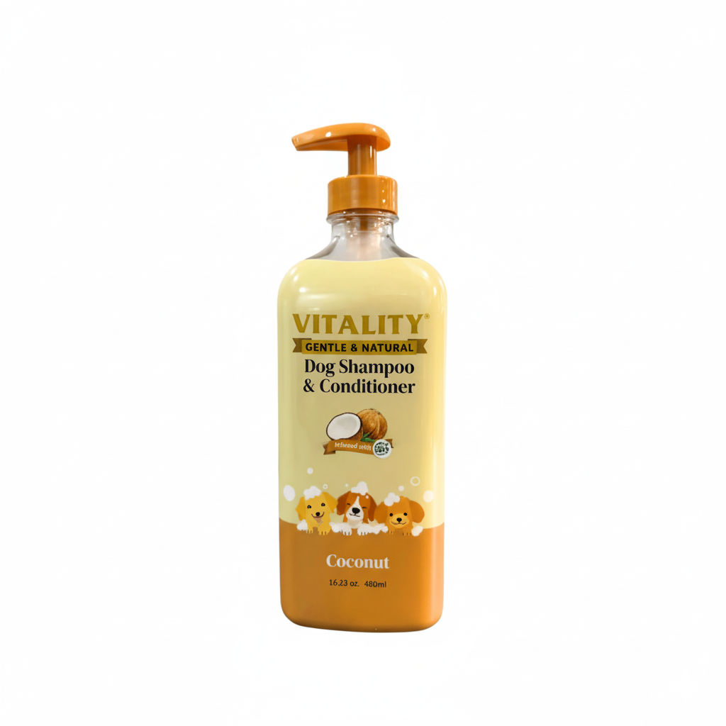 Vitality Dog Shampoo & Conditioner - 480ml